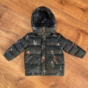 Polo Ralph Lauren Plaid Puffer Jacket